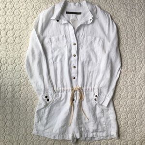 Enza Costa Linen Jumpsuit / Romper